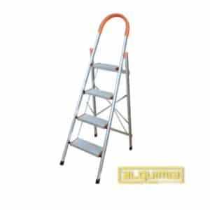 Alquimia Escalera plegable de aluminio 4 Esc.